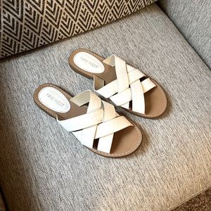 Nine West Slip on Sandals